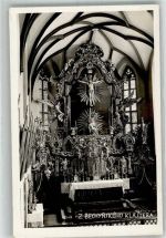 Bechyne Bechin 1939 Foto AK Kirche