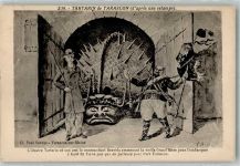 13150 Tarascon Foto AK Humor L´illustre Tartarin
