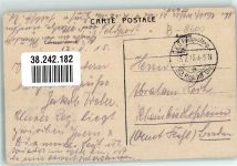 Dixmude Dixmont / Diksmuide Foto AK Cafe La Rue aux Poulets Feldpost WK I 52. Res.Inf.Div.