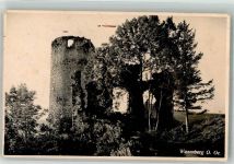 4182 Waxenberg Foto AK Burg Ruine
