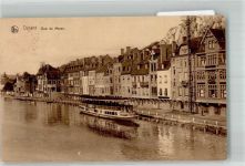 Dinant 1926 Foto AK Quai de Meuse