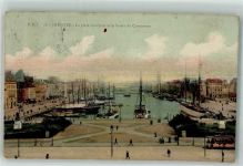 76600 Le Havre 1906 Foto AK Hafen