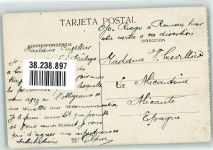Malaga Foto AK Kathedrale Marke Bildseitig