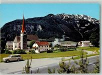 6212 Pertisau Foto AK Zahnradbahn Wallfahrts- Kirche z.hl.Nothburga Gasthaus Auto Eben am Achensee