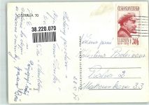 Ostrava Ostrau Foto AK Ausstellung 1970