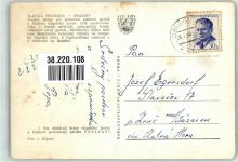 Milevsko Mühlhausen 1966 Foto AK Hotel Pension Hrazany