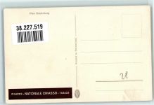 Beatenberg Winter Cigares Nationale Chiasso Tabacs Natur Werbe AK