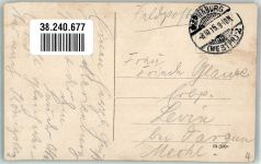 Marienburg Malbork 1915 Foto AK Schloss Feldpost WK I