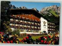 6353 Going am Wilden Kaiser Foto AK Hotel Blattlhof