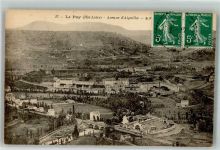 25640 Le Puy 1917 Foto AK Avenue d´Aiguilhe Marke bildseitig