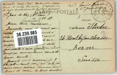 25640 Le Puy 1917 Foto AK Avenue d´Aiguilhe Marke bildseitig