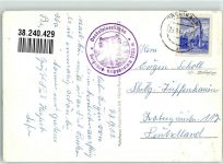 Krippenstein 1962 Winter Hüttenstempel Schönberghaus Krippensteinkapelle Seilbahn