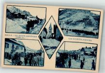 38000 Grenoble Winter Gasthaus Kirche Le Motn Genevre