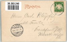 82335 W8137 Berg , Starnberger See 1903 - Schloss Berg
