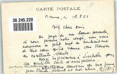39210 Baume-les-Messieurs 1951 Foto AK
