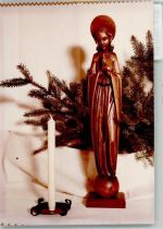 49832 W4452 Thuine , Emsl FOTO KEINE AK Mutterhaus Madonna Skulptur