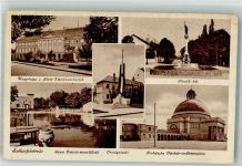 Szekesfehervar Foto AK Denkmal Kirche Denkmal Schwimmbad