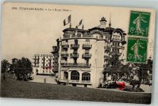 74500 Evian-les-Bains 1917 Foto AK Royal Hotel Marke bildseitig