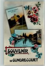 55130 Gondrecourt-le-Chateau Foto AK Schloss