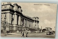 Melbourne Foto AK Straßenbahn Parlament Australien
