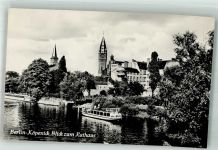 10115 O1199 Köpenick Sonderstempel Binnenschiff auf der Dahme vor dem Rathaus