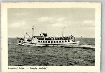 26757 W2972 Borkum Foto AK Seebäderschiff Westfalen