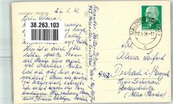17213 O2063 Malchow , Meckl - Kirche