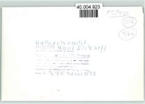 57368 W5940 Halberbracht FOTO KEINE AK Haus Eickhoff
