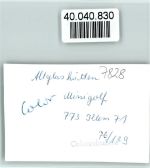 79868 W7828 Altglashütten , Schwarzw FOTO KEINE AK Minigolf