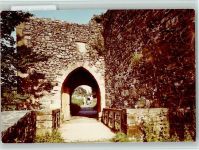 34576 W3588 Homberg , Efze FOTO KEINE AK Eingang zur Burgruine