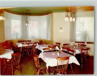 88339 W7967 Bad Waldsee FOTO KEINE AK Kurhotel Post Innenaufnahme Speiseraum