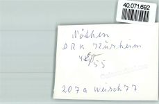 53902 W5358 Nöthen FOTO KEINE AK DRK Kurheim