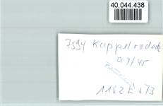 77876 W7594 Kappelrodeck FOTO KEINE AK Fachwerkhaus