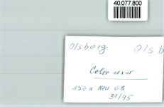 59939 W5787 Olsberg FOTO KEINE AK Ortsansicht