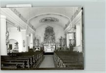 49584 W4557 Fürstenau b Bramsche, Hase FOTO KEINE AK Kath. Kirche Innenaufnahme