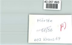 32791 W4937 Hörste , Lippe FOTO KEINE AK Kurpark