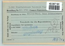 59929 W5790 Brilon-Wald FOTO KEINE AK Haus Hoheneimberg