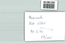 77756 W7613 Hausach , Schwarzwaldbahn FOTO KEINE AK Korb Wetzel