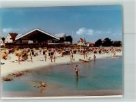 23629 W2401 Haffkrug FOTO KEINE AK Strand Strandkörbe