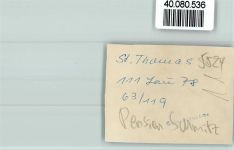 54655 W5524 St Thomas , Eifel FOTO KEINE AK Pension Schmitz