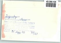 37213 W3430 Ziegenhagen , Kr Witzenhausen FOTO KEINE AK Volkskundliche Sammlungen