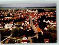 87727 W8943 Babenhausen , Schwab FOTO KEINE AK Luftaufnahme