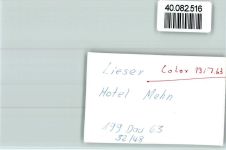 54470 W5550 Lieser FOTO KEINE AK Ortsansicht