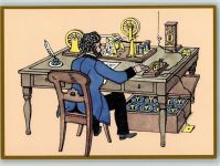 Telegraphenbüro Postbote