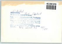 57645 W5239 Nister FOTO KEINE AK Pension Rückert