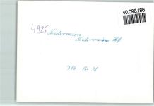 W4995 Niedermehnen Niedermeiner-Hof Innenaufnahme Kalte Platten Tafel gedeckter Tisch FOTO KEINE AK