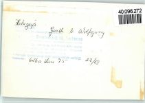 W3389 Hohegeiß Gasthof bei Wolfgang Innenaufnahme Gastraum gedeckter Tisch FOTO KEINE AK