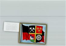 66386 W6670 St. Ingbert - Stadtwappen Kosmos Sammelbild 6x5cm