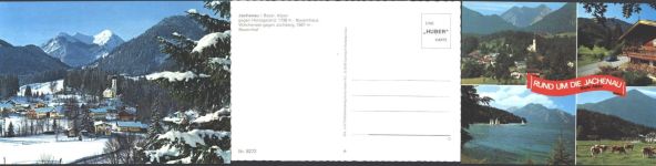 83676 W8171 Jachenau - Lot mit 8 AK (2 doppelt)