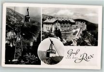 Raxalpe - Bergseilbahn Bergstation 3-Bildaufnahme